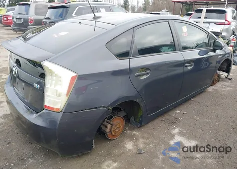2010 Toyota Prius из США, поврежденный, VIN JTDKN3DU9A0114699